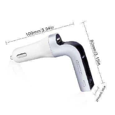 Auto delovi, gume i tjuning: CARG 7 bluetooth handsfree+punjac+fm transmiter 12v-24v Sve u jednom — 5