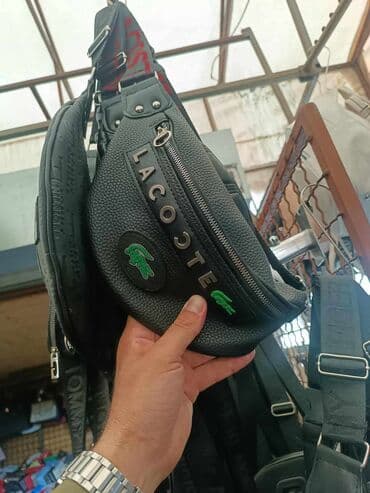 deichmann torbe: Muška torba, Calvin Klein, Materijal: Lakovana koža — 8
