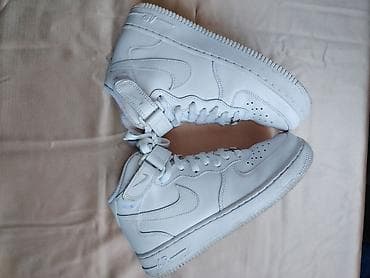 vans 38,5: Nike Air Force 1 High, bele Ug 24cm - Model: Nike Air Force 1 High - — 2