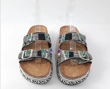 grubin papuce krzno: Fashion slippers, 38 — 7