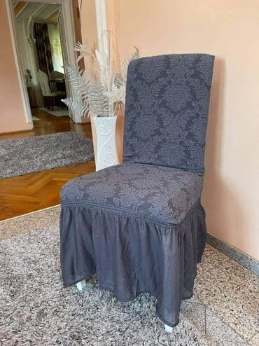 trpezarijske stolice kupujem: PREKRIVAČI ZA STOLICE-6 komada cena 3400 dinara. Odgovara za bilo koje — 5