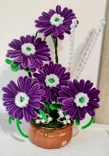 Ručne dekorativne aranžmane od plišanih žičica (pipe cleaners) u na lalafo.rs Ručne dekorativne aranžmane od plišanih žičica (pipe cleaners) u