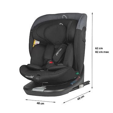 zimske jakne black friday: Coccolle Atira – Auto-sedište iSize 40–150 cm (crno) - Sertifikacija — 4