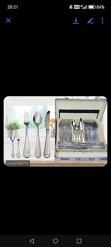 Kitchenware: Escajg u setu za ručavanje za 12 osoba P19 72PCS u koferu - — 1