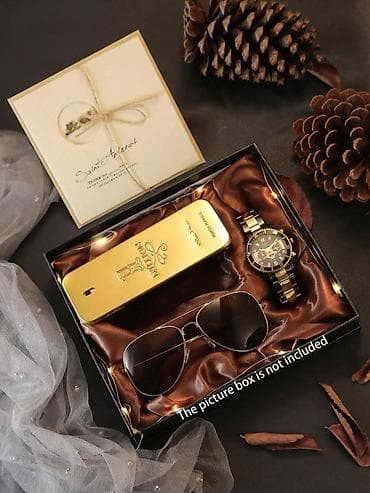 narukvice novi sad: Muški poklon set – elegantni crni komplet u poklon kutiji Sadržaj — 4