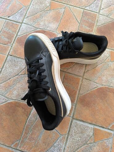 mokasine od prevrnute koze: Puma, 38, color - Black — 4