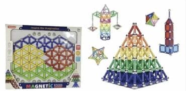 Magnetni konstruktor – set od 168 delova - Kreativni „MAGNETIC