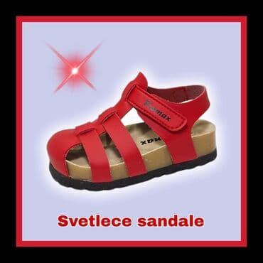 obuća simić слике: SNIZENJE Predivne extra lagane svetlece sandalice Turski kvalitet i — 1