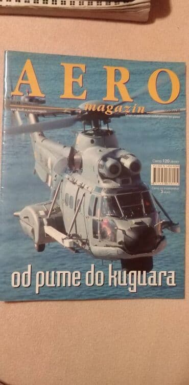 legendarni automobili broj 8: Časopisi Aero magazin br.10,11,13,25,45 i 48,ocuvani,cena za kom — 8