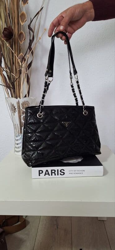 mona torbice cena: Torba za rame, Prada, Materijal: Veštačka koža — 4