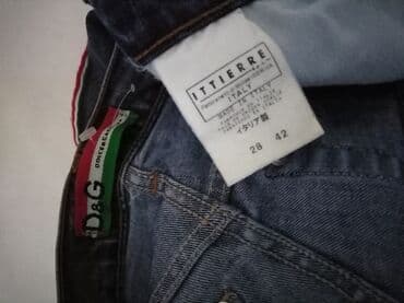 pantalone versace: Original dolce&gabbana farmerke, vel. 28. Made in italy — 4