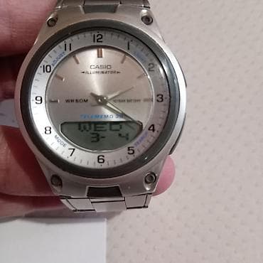 CASIO AW 80-TELEMEMO 30 -KOMPLET SET ORGINAL .metalna narukvicaWR — 10