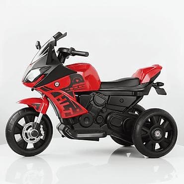 kola na baterije za decu: Dečiji motor na akumulator na 3 točka HLT – crveni (6V) Šifra — 2