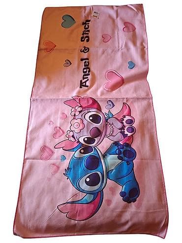 temu flekeri: Fa, Disney peškiri za plažu – Stitch i Angel motivi - Veliki peškiri — 3