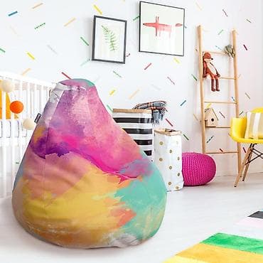 kolevke za bebe: Lazy Bag – Vodene šarene boje za devojčice (Šifra: 027/1-270) — 1