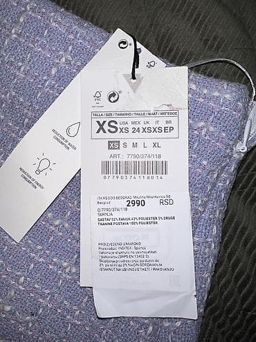 studio lady n: ZARA komplet vel.XS/S NOVO Suknja je XS,top je S ali odgovara ko nosi — 5