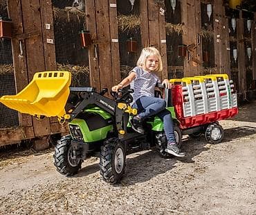 trenerke na veliko: Prikolica Hay Wagon Pöttinger – Rolly Toys Šifra proizvoda: 12 Zemlja — 3