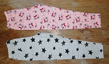 decije velicine po godinama: Helanke velicina 6, svaka slika po 1500din, radimo ih i u drugim — 11