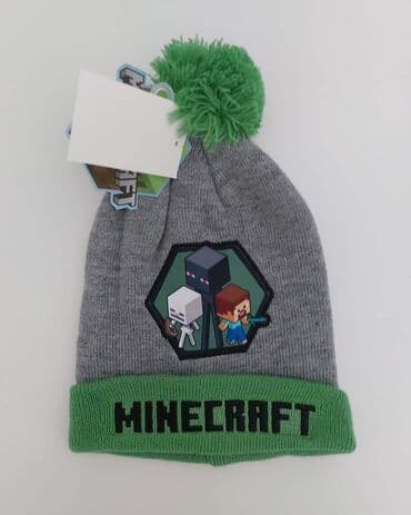 duboke patike za zimu: Zimska kapa Minecraft
Cena 1300 din — 4