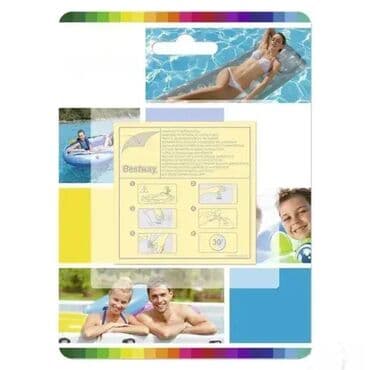 Bazeni i oprema: Karakteristika Vrsta proizvoda : Zakrpa za bazeneMaterijal : PVCTežina — 1