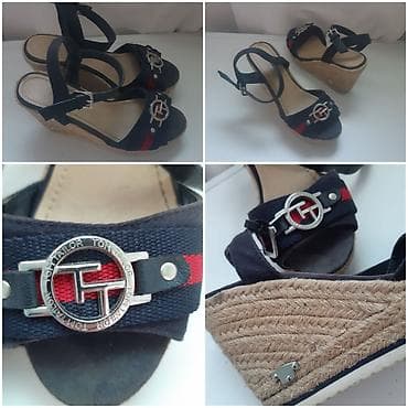 bata obuća beograd: Tom Tailor ženske sandale na punu espadrilsku platformu. - Model — 3