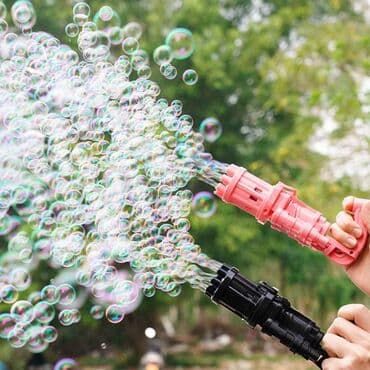 Pistolj za Mehurice NOVO Pistolj za Balone Bubble Gun AKCIJA Cene — 2
