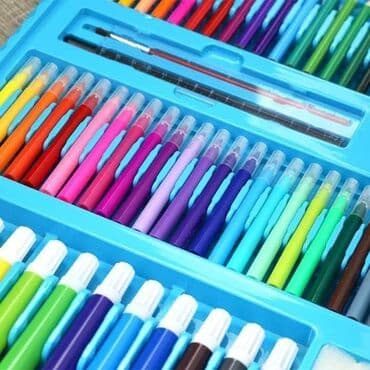 sandale crne: Set za crtanje sa papirom roze i plavi 2300din Set za crtanje od 208 — 1