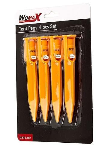 formax saranski kompleti: - Klin za šatore set 4 kom - Dimenzija 150x25mm - Težina 115g - Led — 1