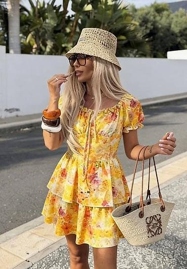 prada beograd: ✅Letnja ženska haljina sa cvetnim printom
2700 din 
S M L — 2