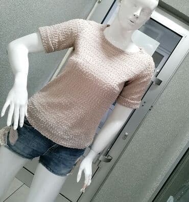 ženske pidžame c a: Koton, S (EU 36), Single-colored, color - Beige — 5