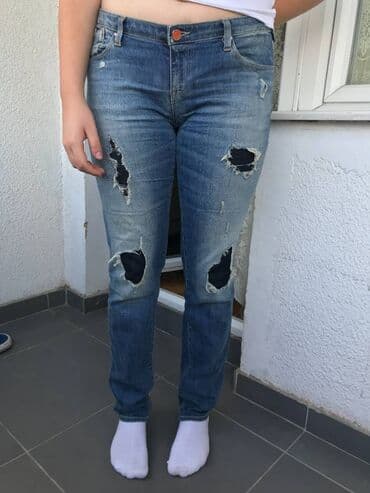 pazarske farmerke cena: Original Armani Jeans, kao nove (vidi se i po etiketi), veličine 29 — 2