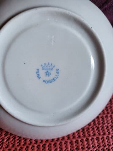 soljice za espresso lavazza: Soljice nove nemacke fena porcelan 70ye. Porcelanske soljice — 15