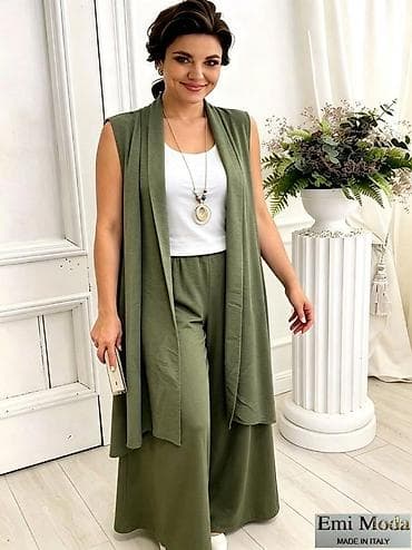 straus pantalone: Komplet, kardigan i pantalone
Cena 2400
Vel. do 4xl
V18 — 4