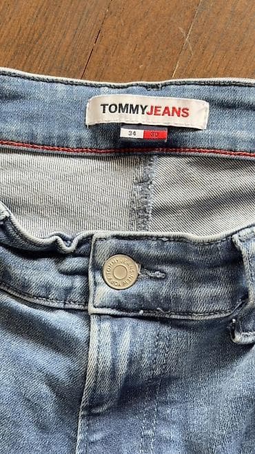 moderne pantalone 2023: Jeans, Tommy Hilfiger, color - Light blue — 2