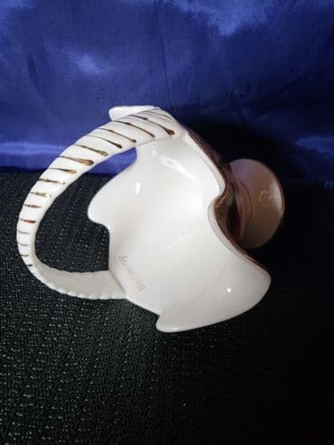 zemljane posude: Korpa nova,vintaz,bombonijera Limonz stil Harmony. Porcelanska — 14