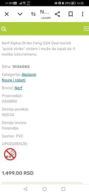 haljine svecane za devojcice: Nerf. Cena za oba je ta — 6