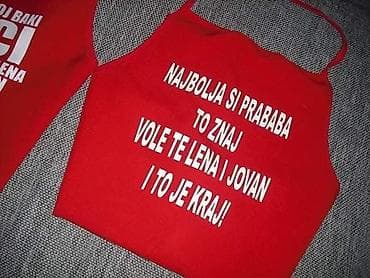 dekor kanjiza: Kecelje stampa po zelji cena 1700din
♦ — 2