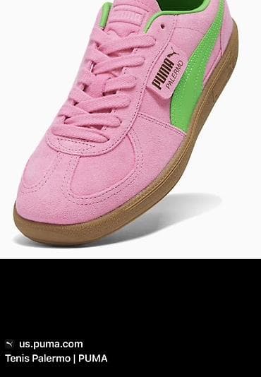 balmain beograd: PUMA Palermo patike – pink/zelena PUMA Palermo Special patike – nove — 9
