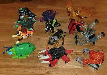 drvena gimnastika za bebe: Ben 10 Bandai- svemirski broj, masina, svemirski brod za figure - — 2