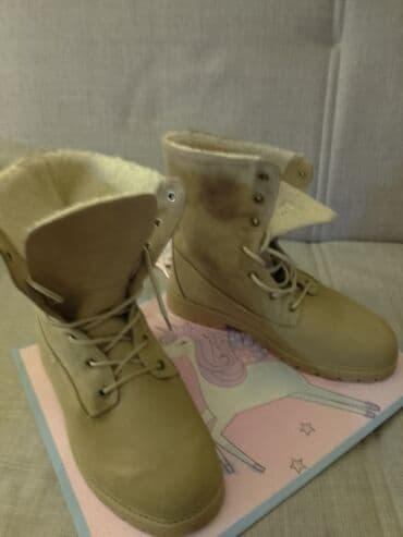 Ankle boots: High boots, 40 — 3