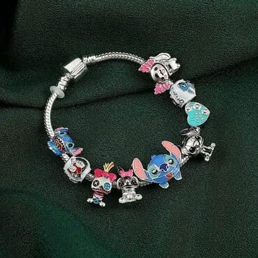 kais za kaput: Charm bracelet, Material: Silver — 1