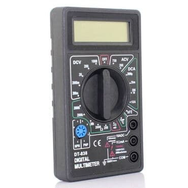 Multimetri: Multimetar DT-838 Uz multimetar idu test kablovi - zujalica i kabl za — 1
