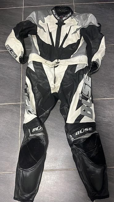 moderne pantalone 2023: BÜSE dvodelno kožno odelo za motociklizam (jakna + pantalone spojene — 2