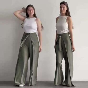 lidl lanene pantalone: Regular rise — 4