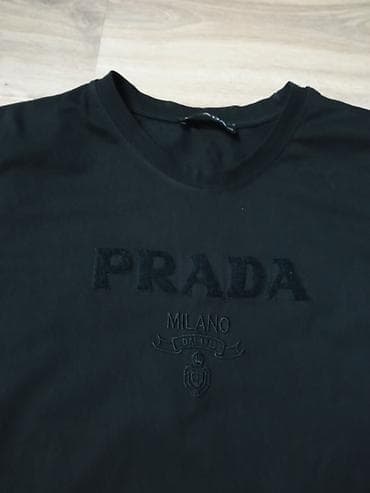 kupujem satove: Men's T-shirt Prada, bоја - Crna — 2
