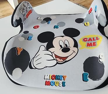 disney zvucnici: Dečije buster sedište za auto – Mickey Mouse dizajn, bez ostecenja. - — 1