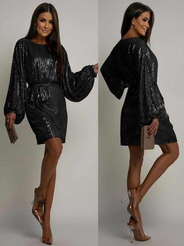 haljine od rebrastog pamuka: Other sleeves — 1