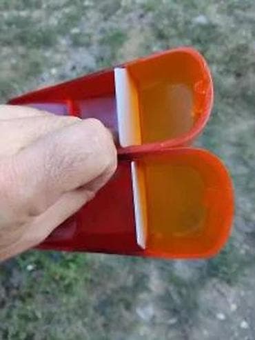 NOVO STAKLA PLASTIKE STOP SVETLA ZA FICU ZASTAVA 750 | Cena za par — 3
