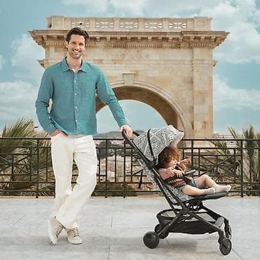 Kolica za bebe: KINDERKRAFT KOLICA PILOT 2 BIZUU DUNE WHISPER – kabinska, kompaktna — 3