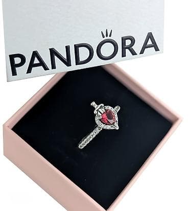 ranac za bebine stvari: Pandora set nakita – leptiri i prsten sa srcem💎 - Minđuše s kružnim — 3